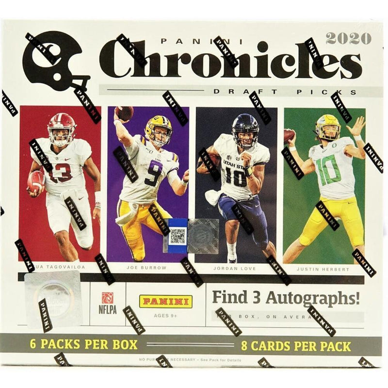 2020 Panini Chronicles Draft Picks Football Hobby Box