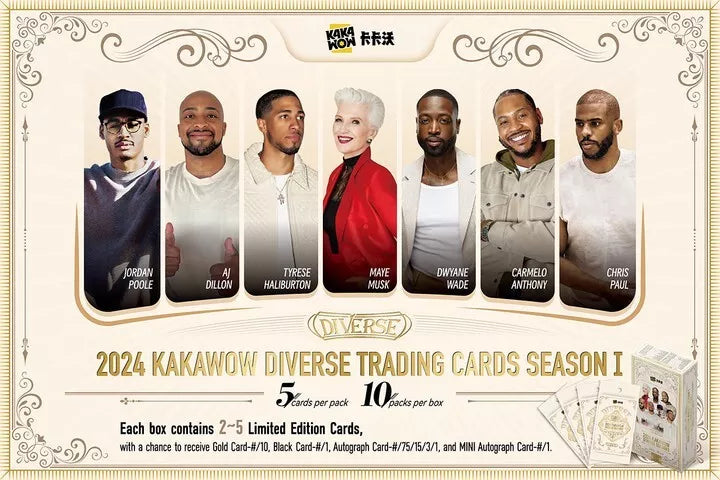 2024 Kakawow Diverse Season 1 Hobby Box