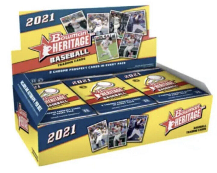 2021 Bowman Heritage Baseball Hobby Box