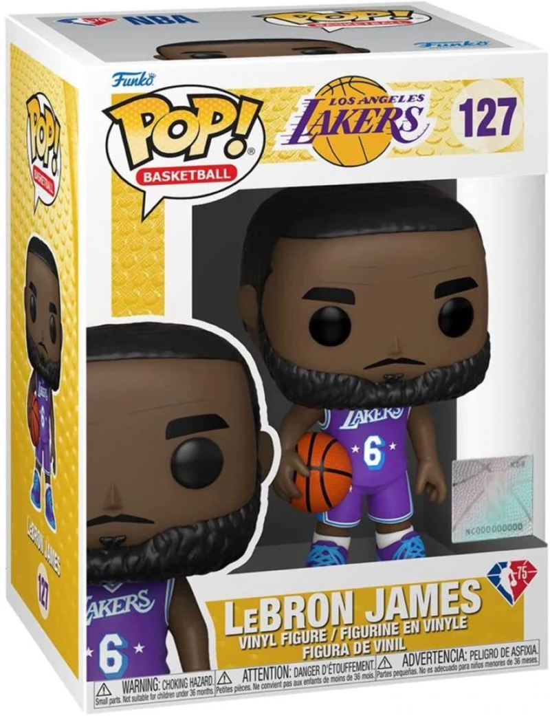 LeBron James (Los Angeles Lakers) Funko Pop! NBA Series 7 City Edition