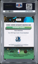 2025 TOPPS COSMIC CHROME COSMIC CHROME AUTOGRAPHS CF COOPER FLAGG PSA 7
