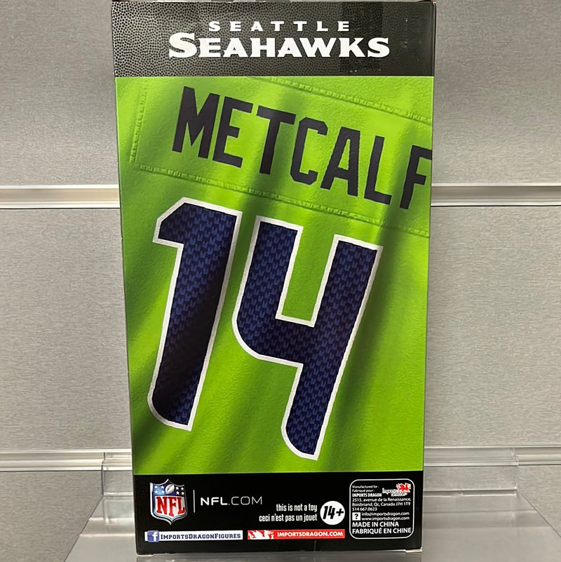 D.K. Metcalf (Seattle Seahawks) Imports Dragon NFL 6" Figure Series 1