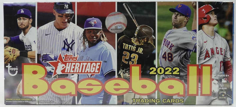 2021 Topps Heritage Baseball High Number Hobby Box