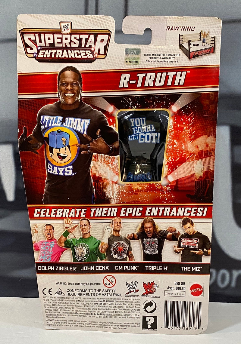 R-Truth WWE Basic Superstar Entrances Action Figure