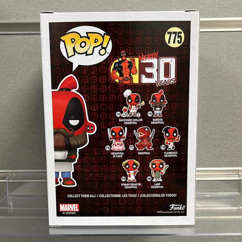 Marvel: Deadpool 30th Funko Pop! Barista Deadpool #775