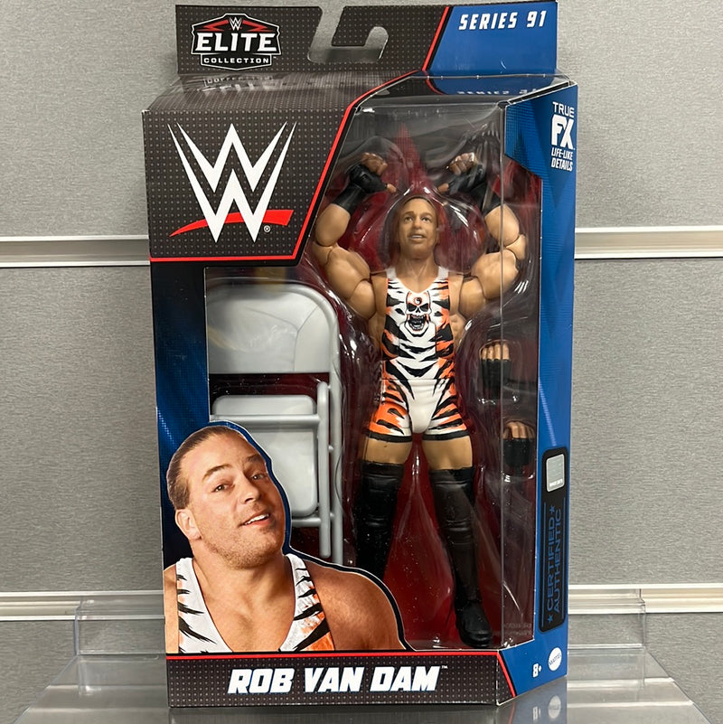 Rob Van Dam (Tiger Stripes) - WWE Elite 91